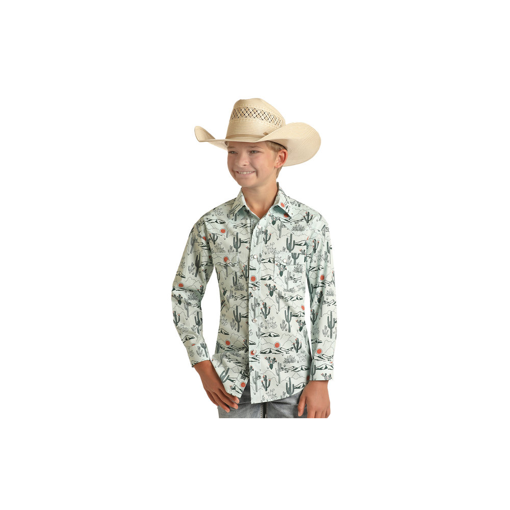 Rock & Roll Boys LS  Convensational Dale Shirt