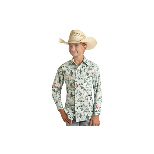 Rock & Roll Boys LS  Convensational Dale Shirt