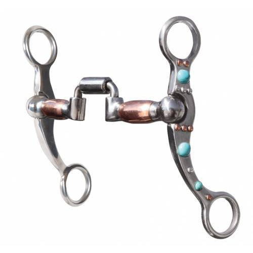 Professional's Choice Dot Shank Hinged Port Bit - Irvine Tack & Western Wear