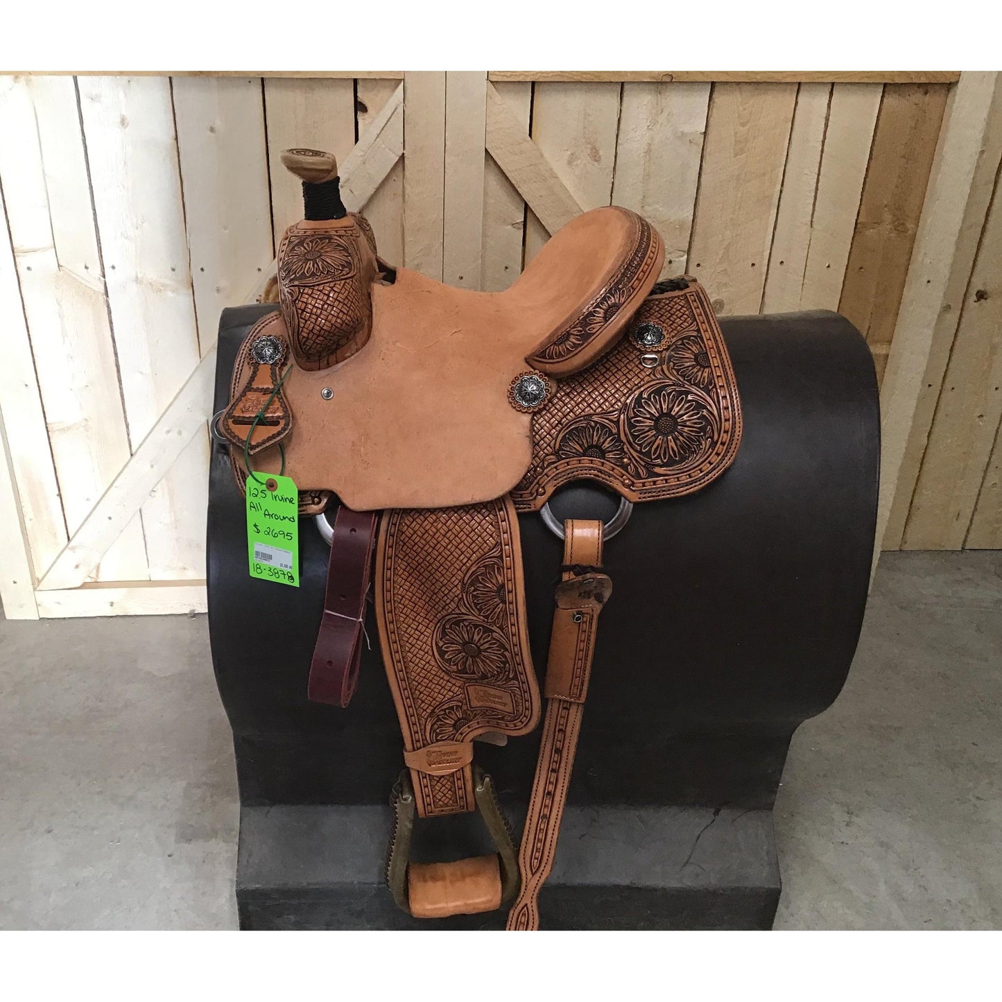 Irvine 12.5" All Around Saddle