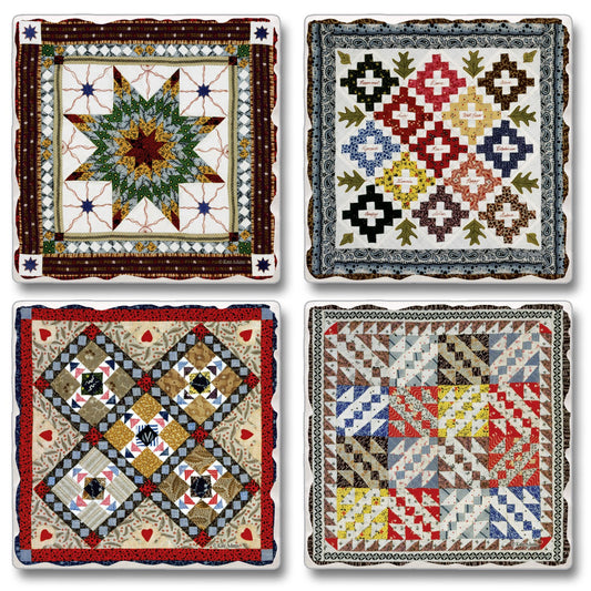 Coaster  Set of 4  Game Bird Quilt