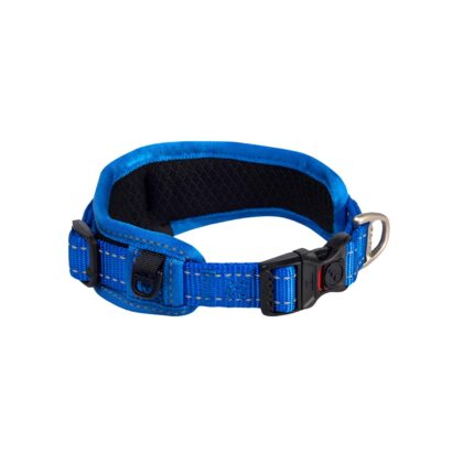 Rogz Utility Classic Collar Padded - Large Blue