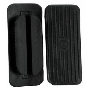 Weaver Replacement Rubber Treads for Aluminum Barrel Stirrups - Black