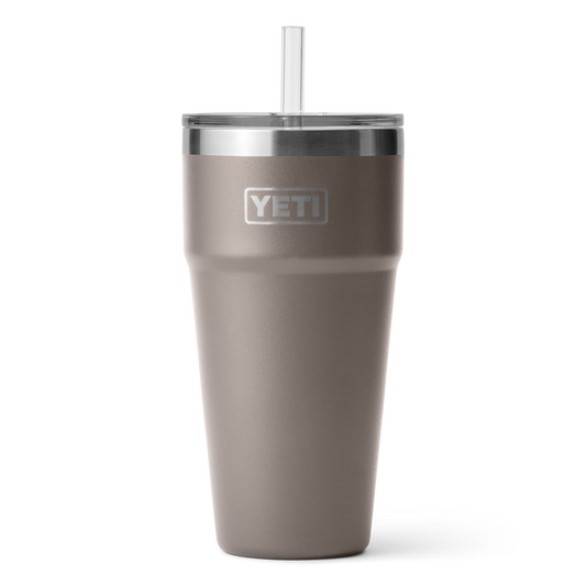 Yeti Rambler 769ml Stackable Pint w/Straw Lid - Sharptail Taupe