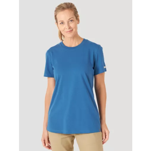 Wrangler Women's Riggs Performance Tee  Blue