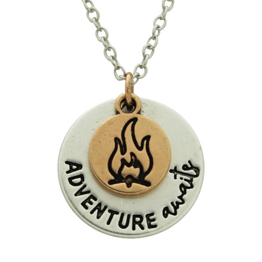 KC Necklace Campfire