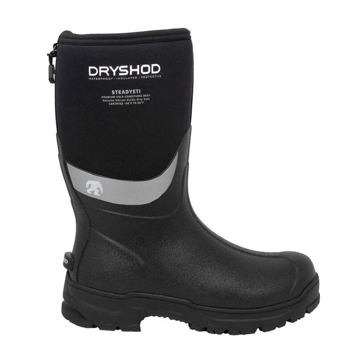 Dryshod Unisex Steadyeti Mid - Black