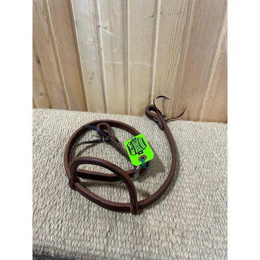 Irvine Browband Headstall w/Stainless Steel Buckle - Dark Oil