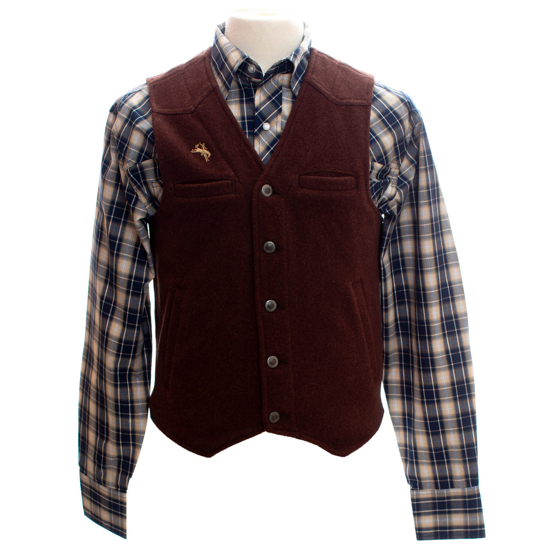 Wyoming Traders Wyoming 100% Wool Vest - Assorted Colours