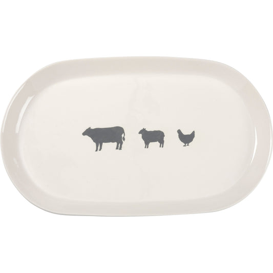 Oval Platter Farm