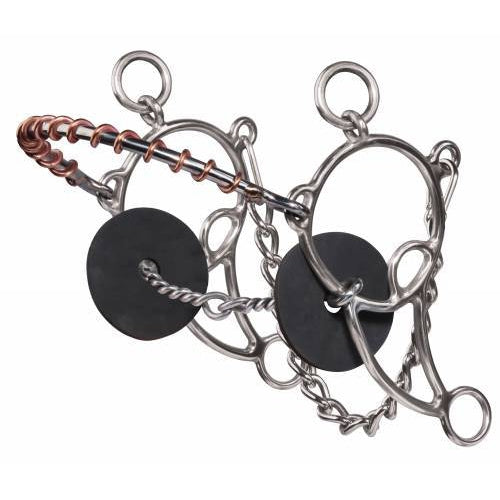 Professional's Choice Brittany Pozzi Combination Twisted Wire Snaffle Bit