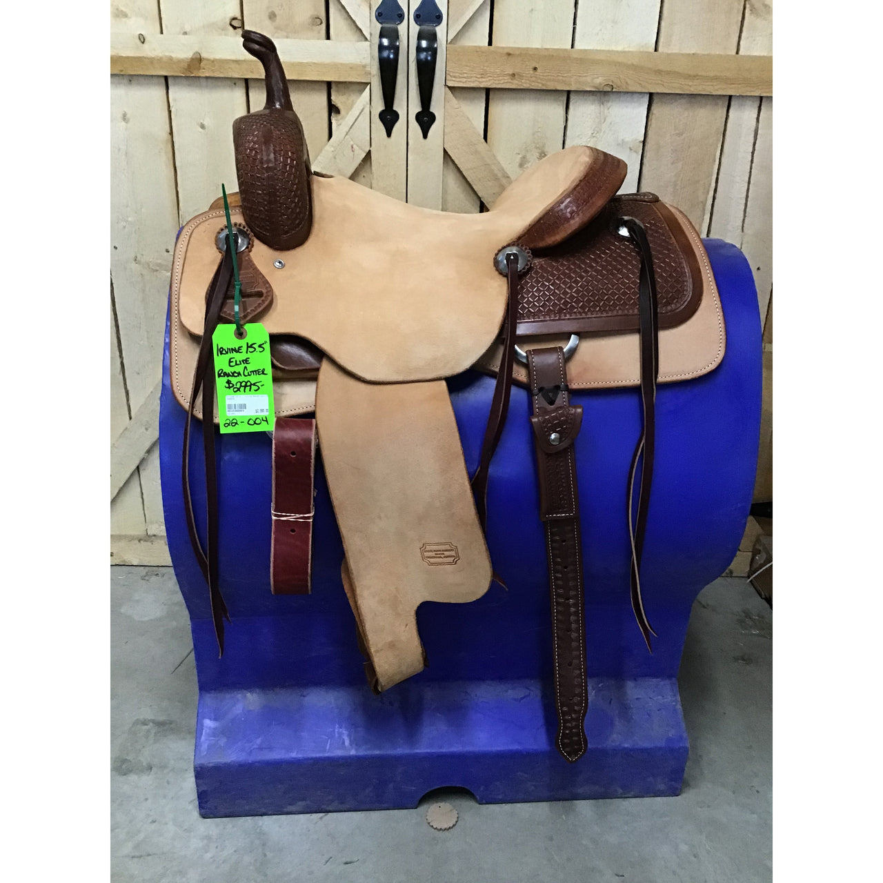 Irvine 15.5"   Elite Ranch Cutting Saddle