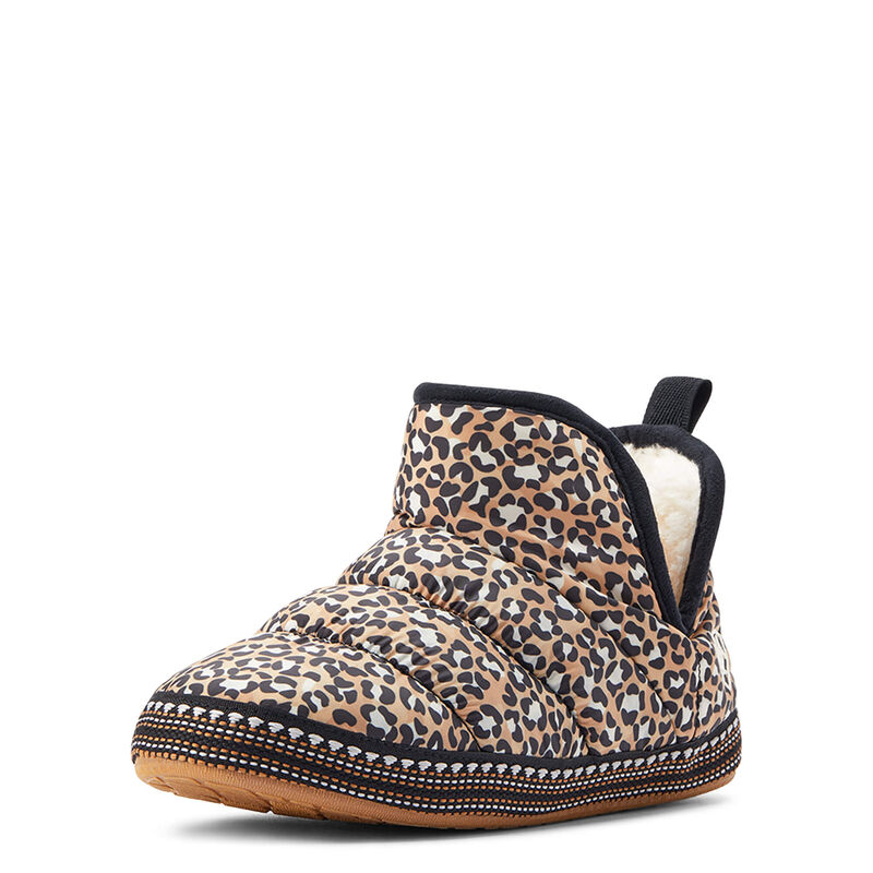 Ariat Womens Crius Bootie Slipper - Leopard