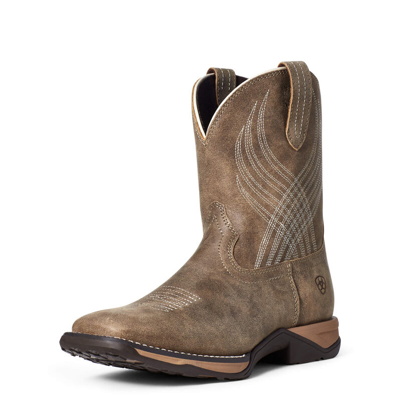 **Ariat Youth Boys Anthem Western Boots - Brown Bomber