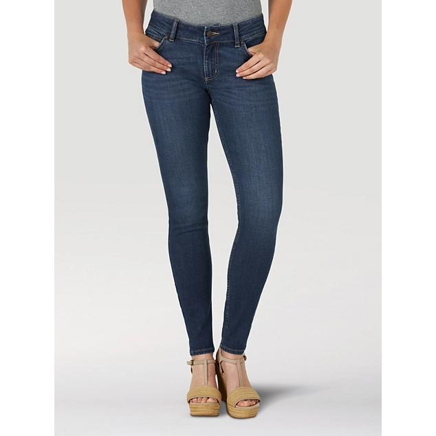 Wrangler Womens Essential Skinny Jeans Kacey