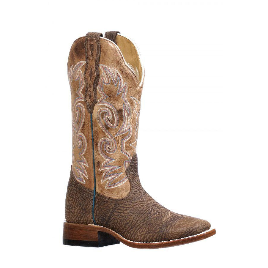 Boulet Ladies Boot w/ printed leather