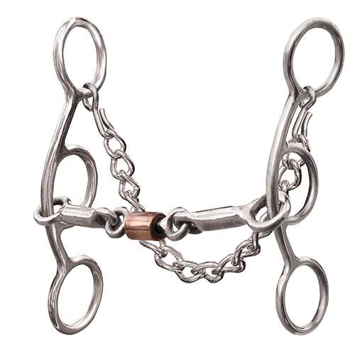 Professional's Choice Futurity 5.5" Smooth Dogbone Roller Bit - Irvine Tack & Western Wear