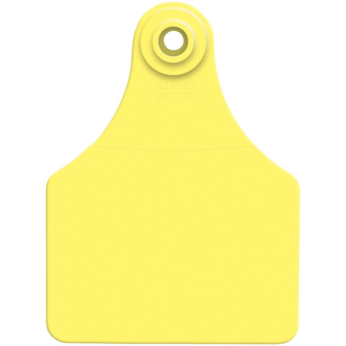 AllFlex Large Yellow Tags - 25s 2-Piece