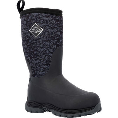 Muck Kids Rugged II Boots - Black/Mountain Terrain Print