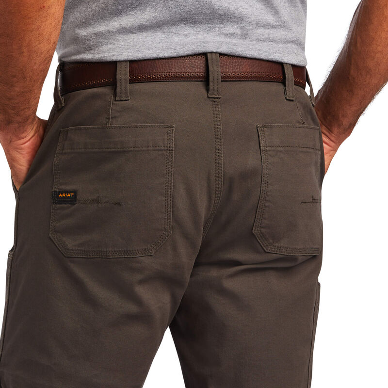 Ariat Mens Rebar M4 Made Tough Double Front Stackable Straight Leg Pant