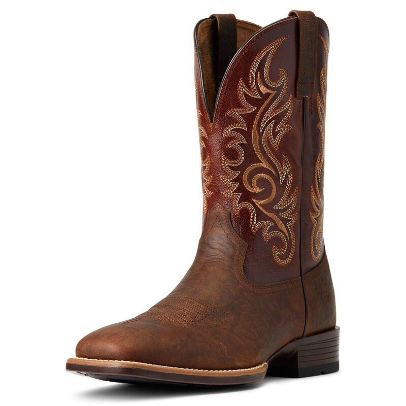 Ariat Men's Lasco Ultra Western Boots - Bar Top Brown