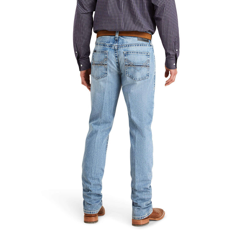 **Ariat Mens M4 Relaxed Cranston Straight Jeans - Pajaro