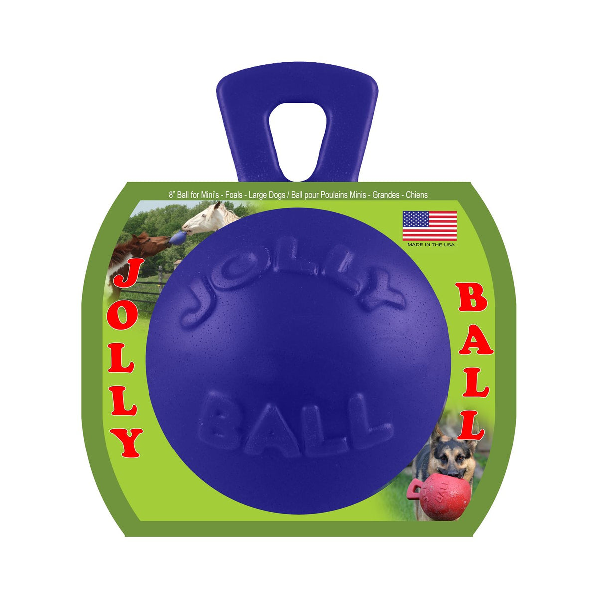 Tug n Toss Jolly Ball  8" - Irvine Tack & Western Wear