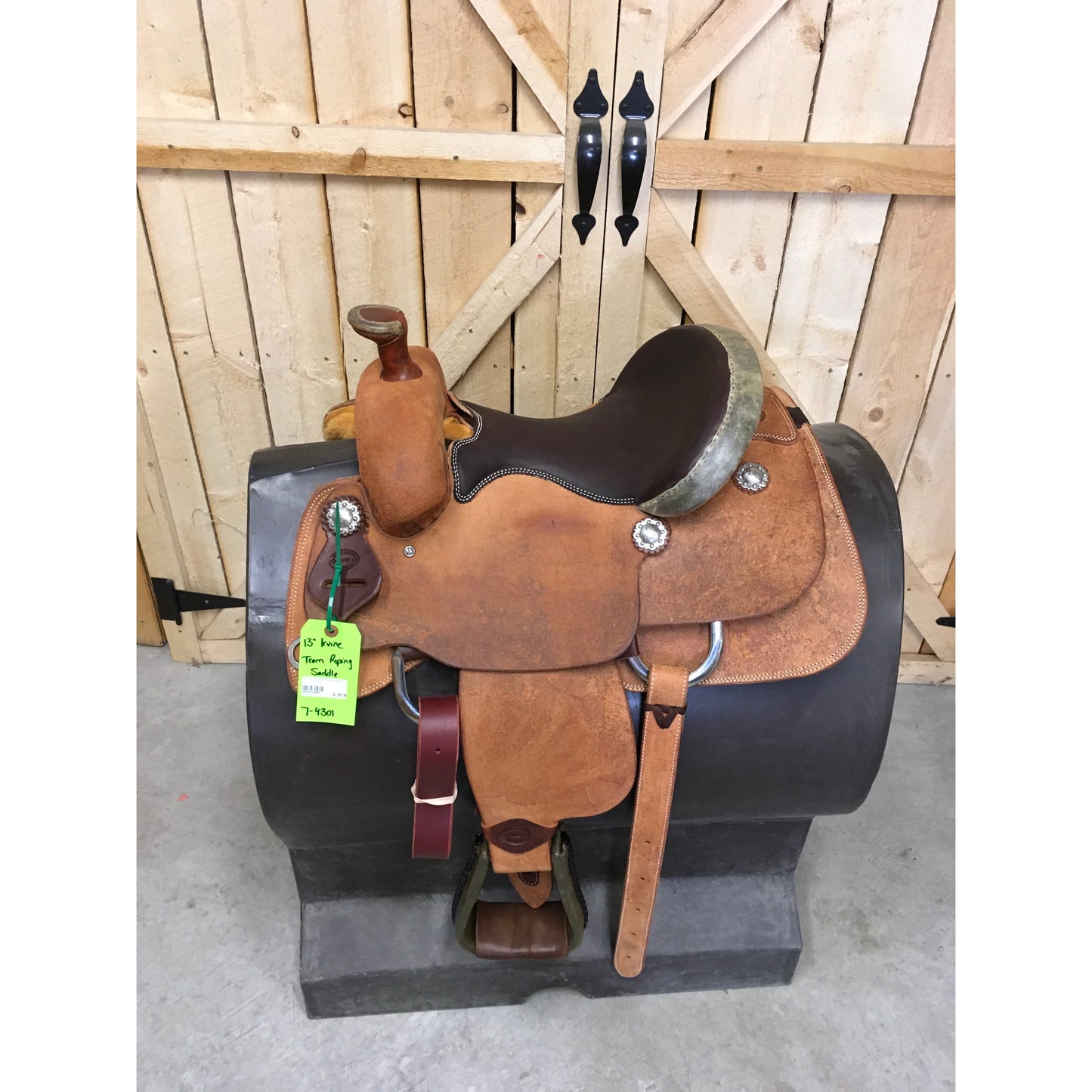 Irvine 13" Team Roping Saddle