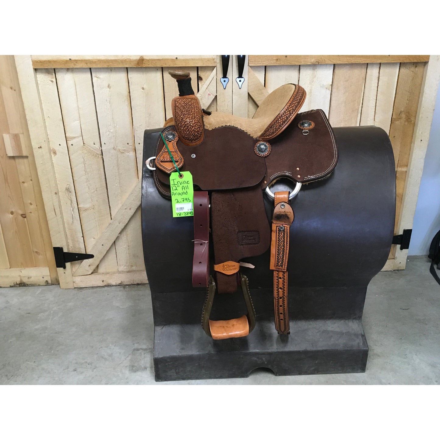 Irvine 12" All Around Saddle