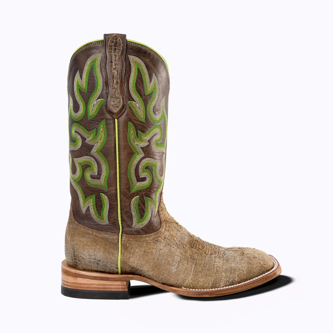 Capitan Mens Cheyenne Western Boots - Montero Tan