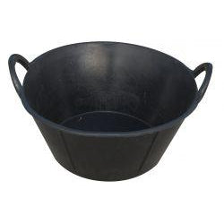 Bk Rubber Pan + Handle 3gal DF3D - Irvines Saddles