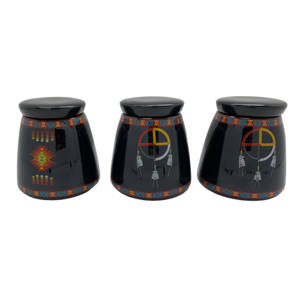 Ceramic Canister Set 3 PC