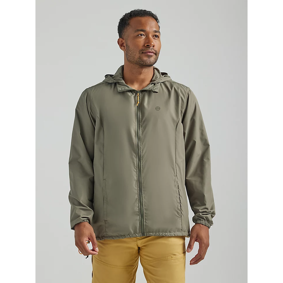 ATG by Wrangler Men's Reversible Windbreaker Jacket - Dusty Olive