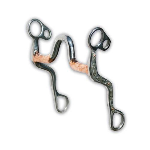 Professional's Choice Bob Avila Leaf Shank Solid Medium Port Copper Bars Bit