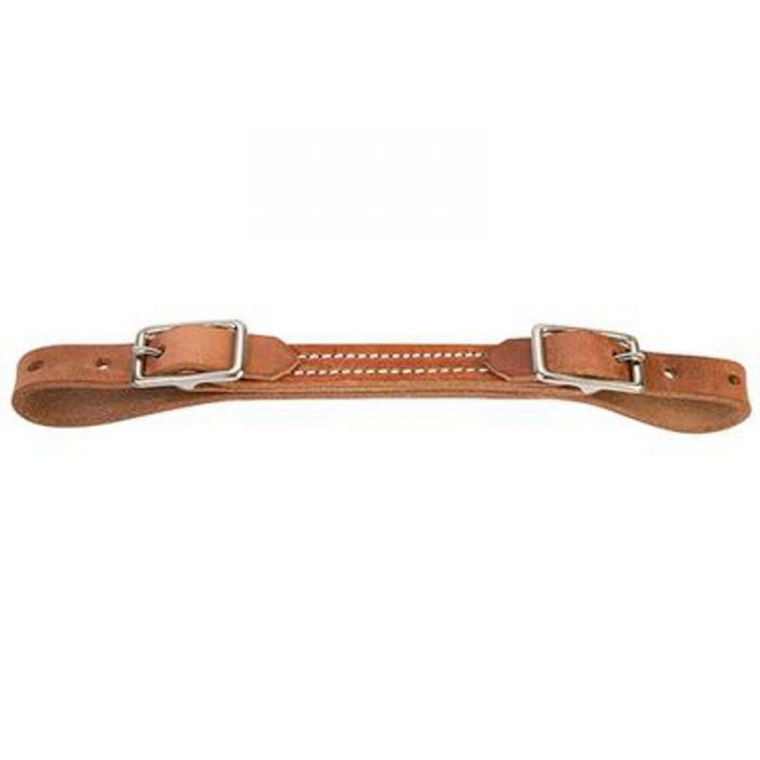 Weaver Flat Harness Leather Curb Strap - Russet
