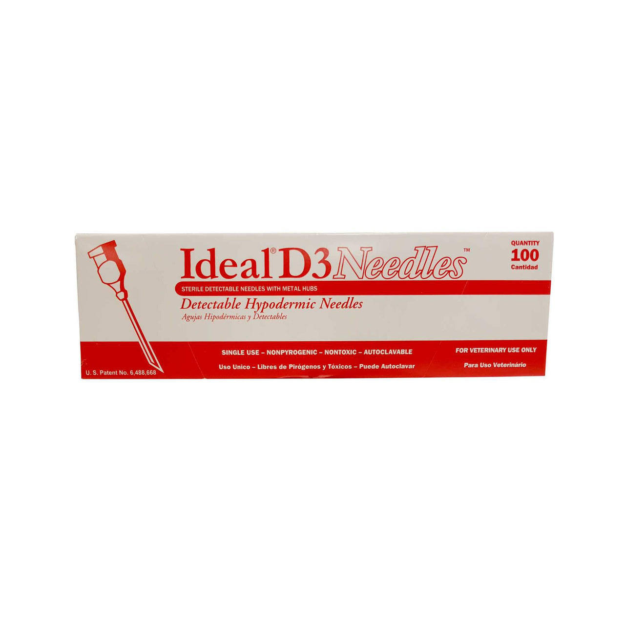 Ideal D3 Needle 18x1 100pk