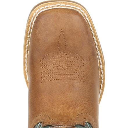 Durango Lila Rebel Pro Big Kid Western Boot - Tidal Teal