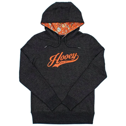 Hooey Women's Prairie Hoodie - Charcoal