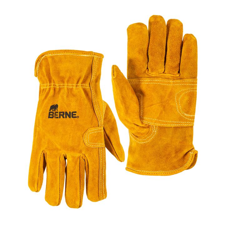 Berne Unlined Split Cowhide Leather Gloves - Irvine Tack & Western Wear