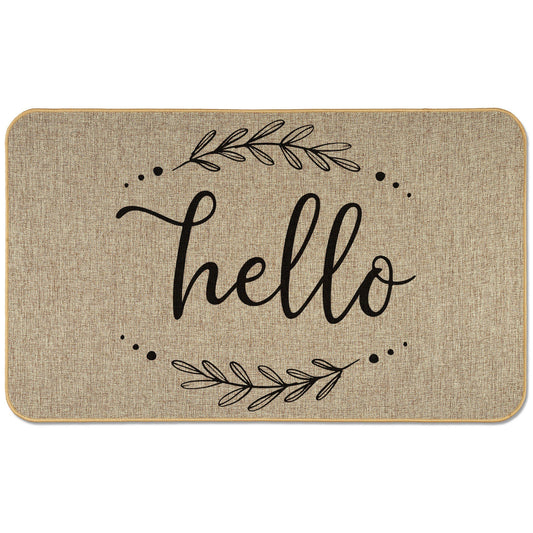 Floor Mat Hello
