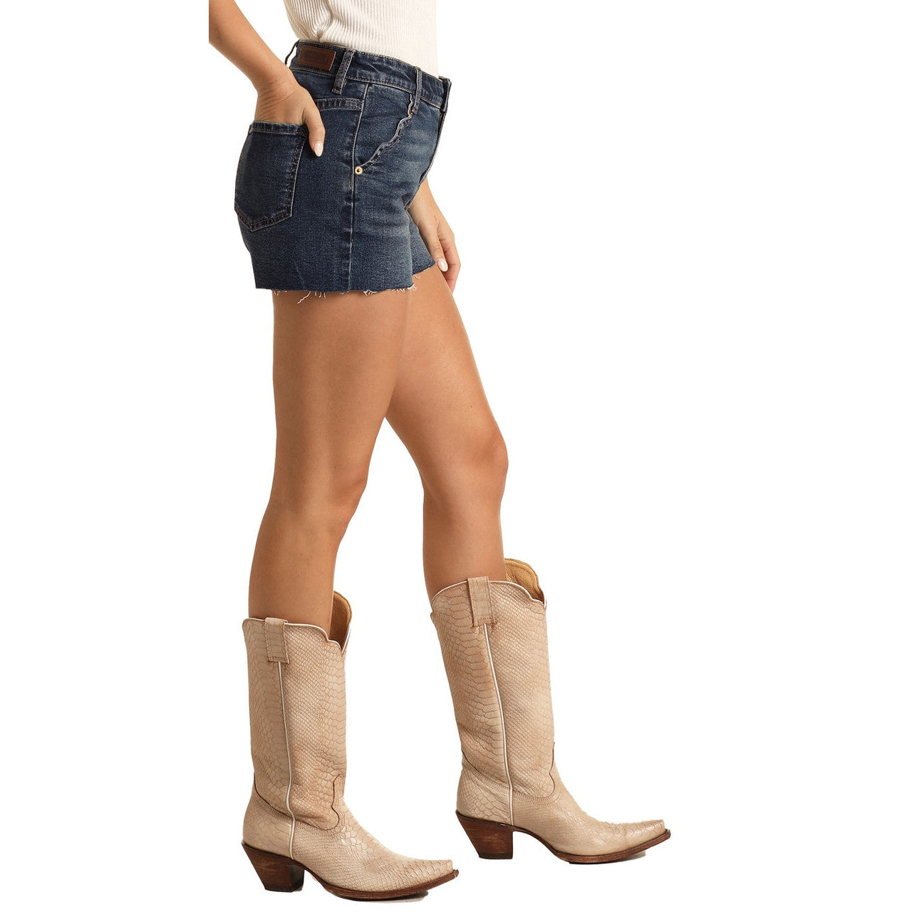 Rock & Roll Women's Scallop Front Pocket