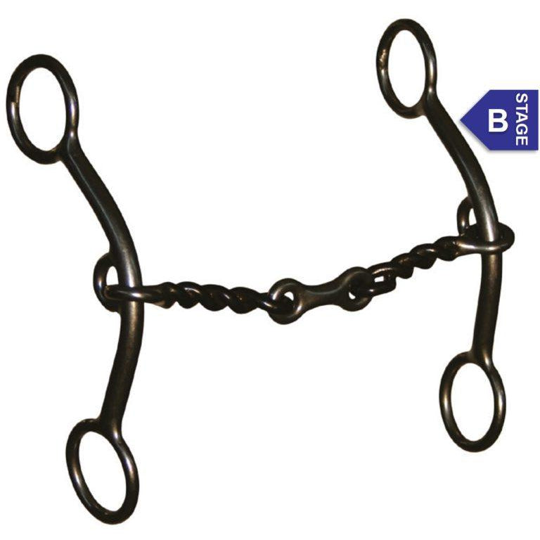 Reinsman Sharon Camarillo Lil' Mighty Dogbone Snaffle Bit - Irvine Tack & Western Wear
