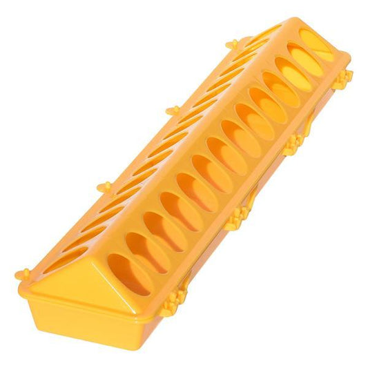 TuffStuff Poultry Ground Feeder 12" - Yellow