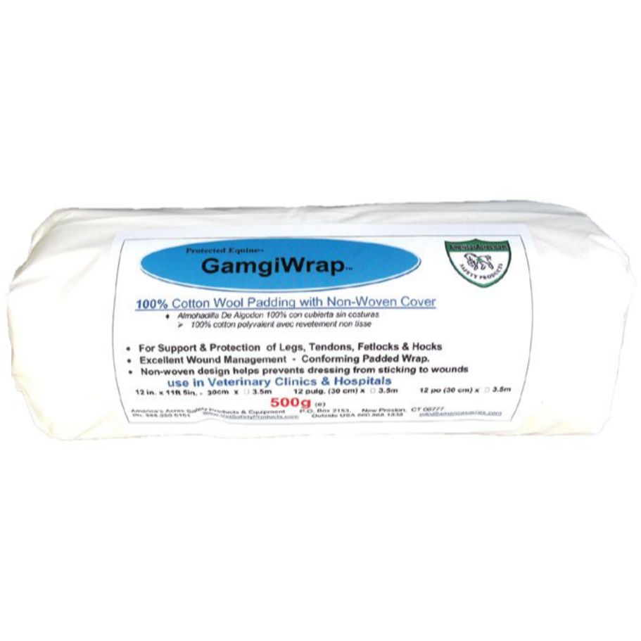 Americas Acres Gamgiwrap 100% Cottong Wool Padding w/Non-Woven Cover