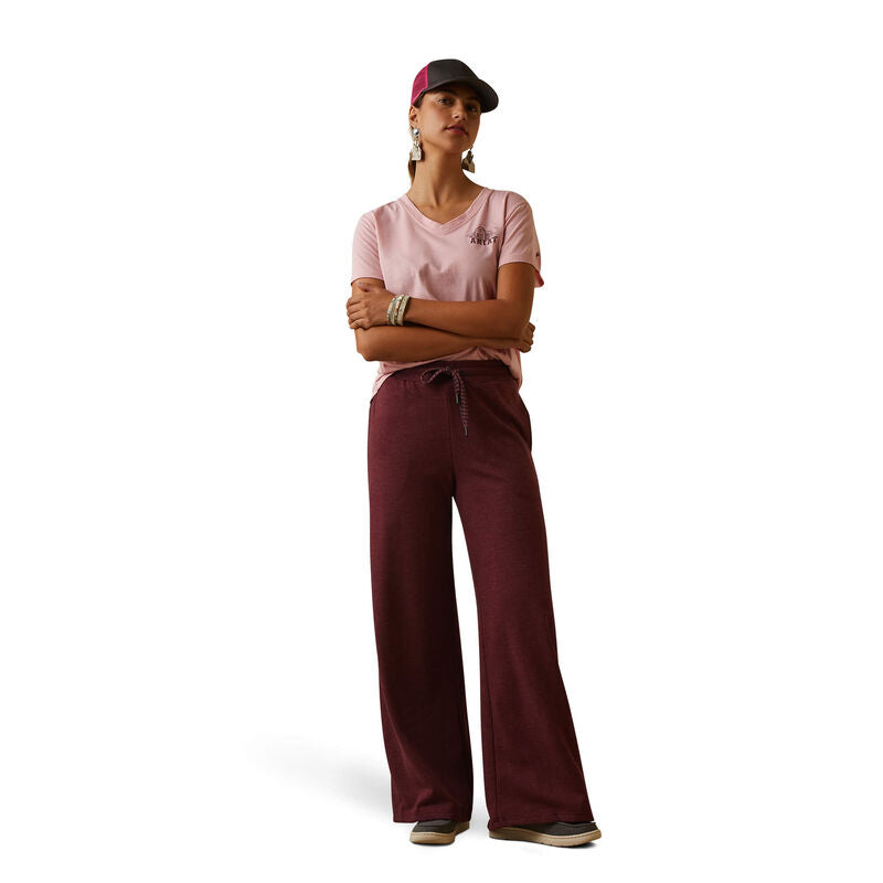 Ariat Womens Road Runner Pant Maroon Banner