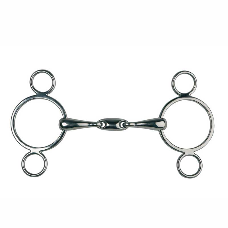 Metalab Double Jointed Continental Gag 3 Ring Bit
