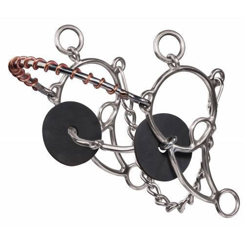 Professional's Choice Brittany Pozzi Combination Smooth Snaffle Bit