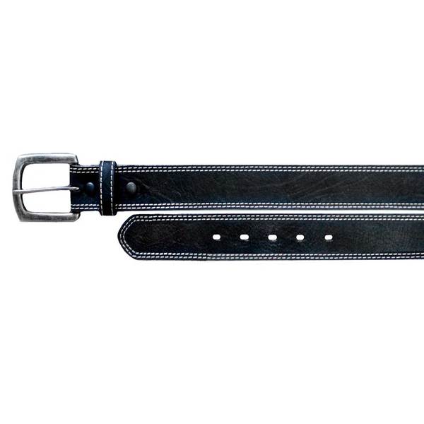 Twisted X Belt - Black Elephant Stamped