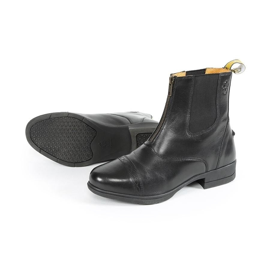 Moretta Rosetta Leather Paddock Boots