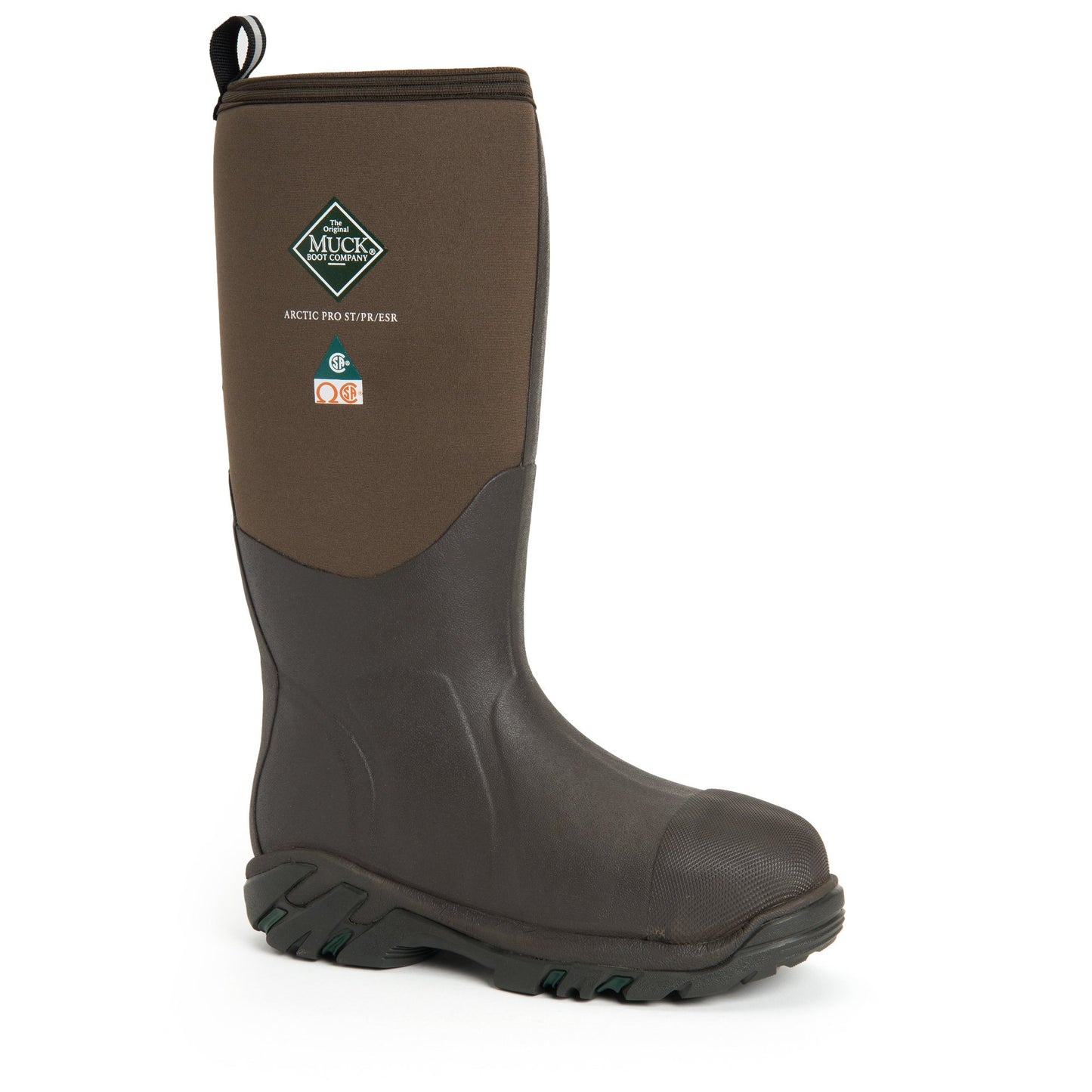Muck Boots Unisex Arctic Pro Steel Toe - Brown